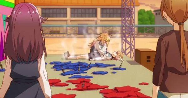 Tubuh Noko berasap seperti Titan SNK ( Dok. Wit Studio / Shikanoko Nokonoko Koshitantan )