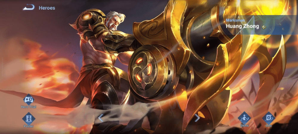 Huang Zhong (dok. Tencent/ Honor of Kings)