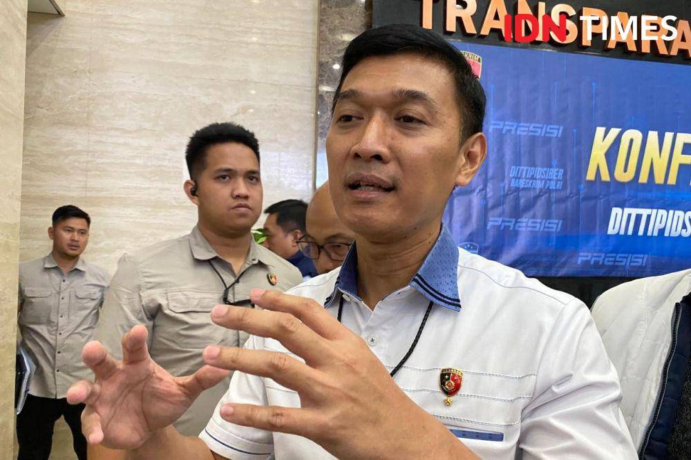 Direktur Tindak Pidana Siber Badan Reserse Kriminal, Brigjen Himawan Bayu Aji (IDN Times/Irfan Fathurohman)