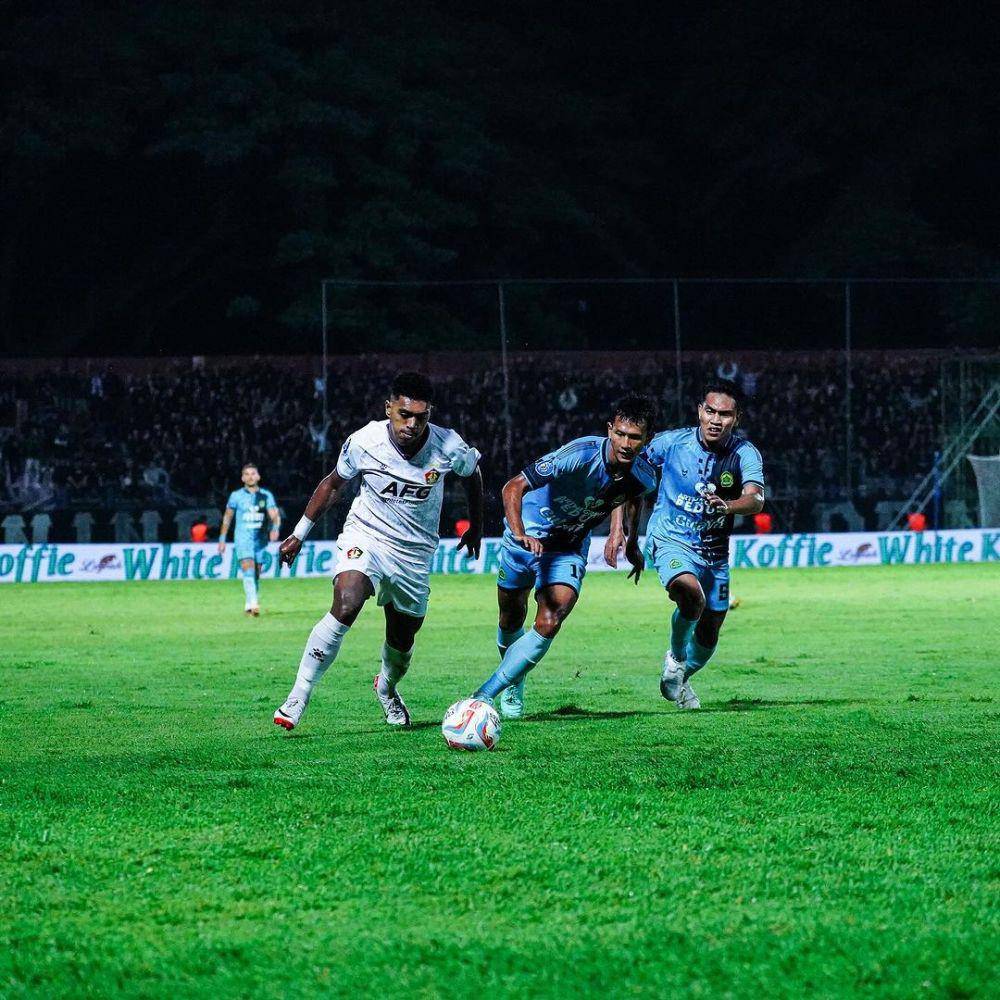 Jeam Kelly Sroyer saat bermain bagi Persik Kediri. IDN Times/ istimewa