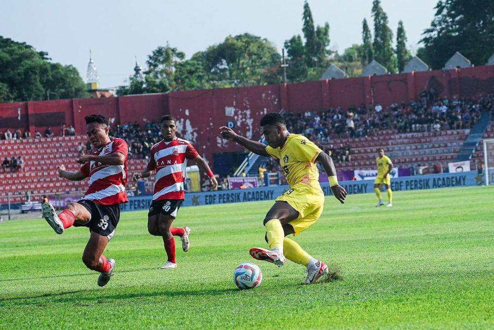 Jeam Kelly Sroyer saat bermain bagi Persik Kediri. IDN Times/ istimewa
