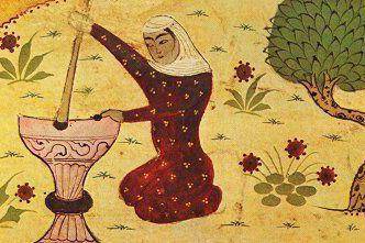 Ilustrasi Rabi’ah al-Adawiyah. (Wikipedia)