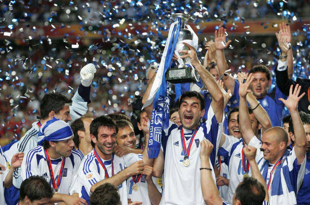 Yunani menjuarai Euro 2004. (x.com/EURO2024)