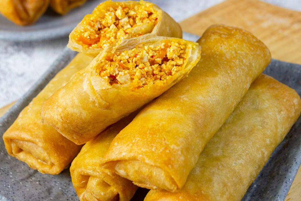 lumpia tahu jeletot (YouTube.com/Dewi Shandy)