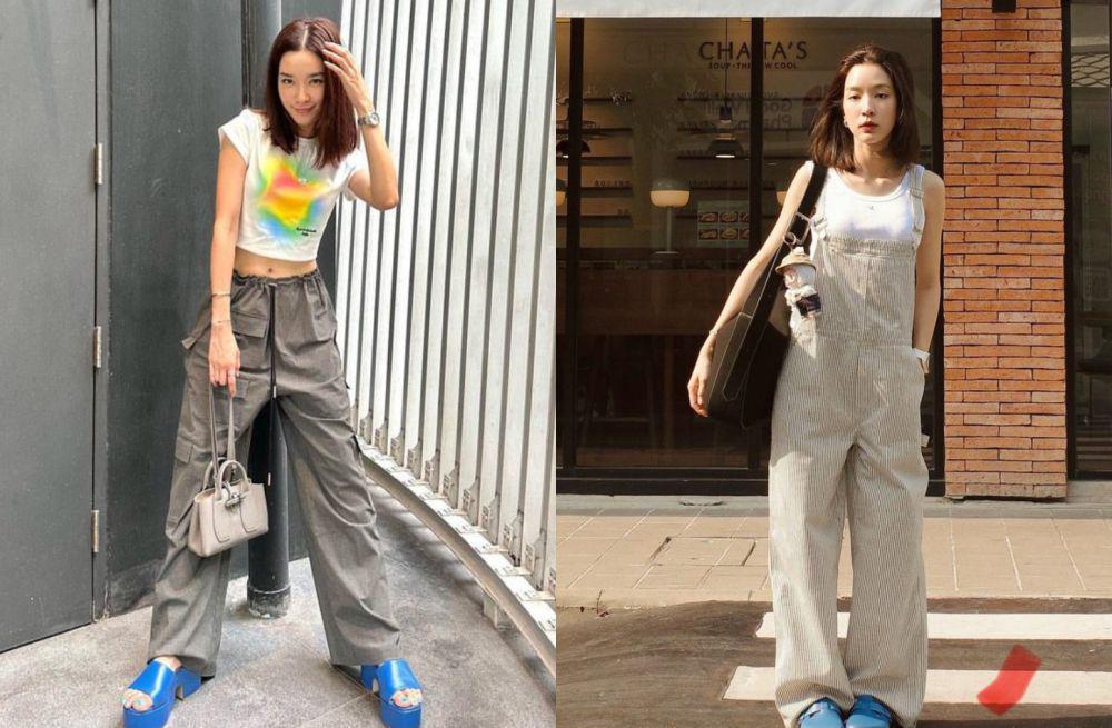 10 Inspirasi Daily Outfit yang Comfy ala Mo Monchanok, Mudah Disontek!