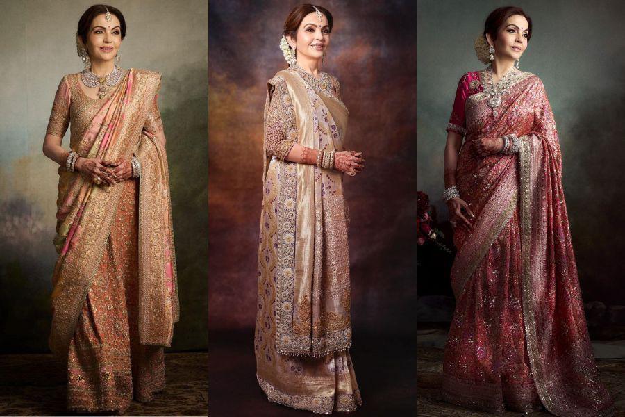 24 Pesona Mewah Nita Ambani di Pernikahan Putranya, Gayanya Konglo!