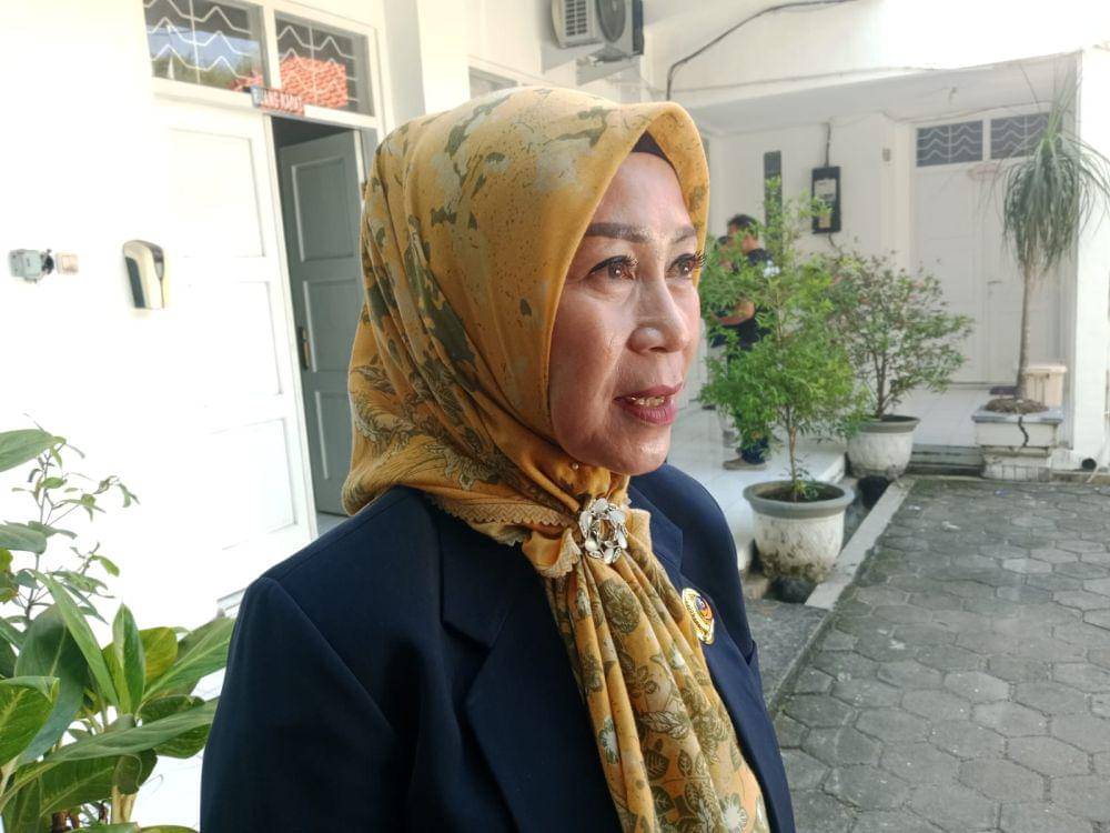 Tutik Endang Sri Wahyuni caleg NasDem Kota Madiun. IDN Times/ Riyanto.