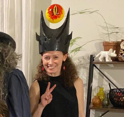 potret lucu cosplay Sauron (reddit.com/Dragonfly5319)