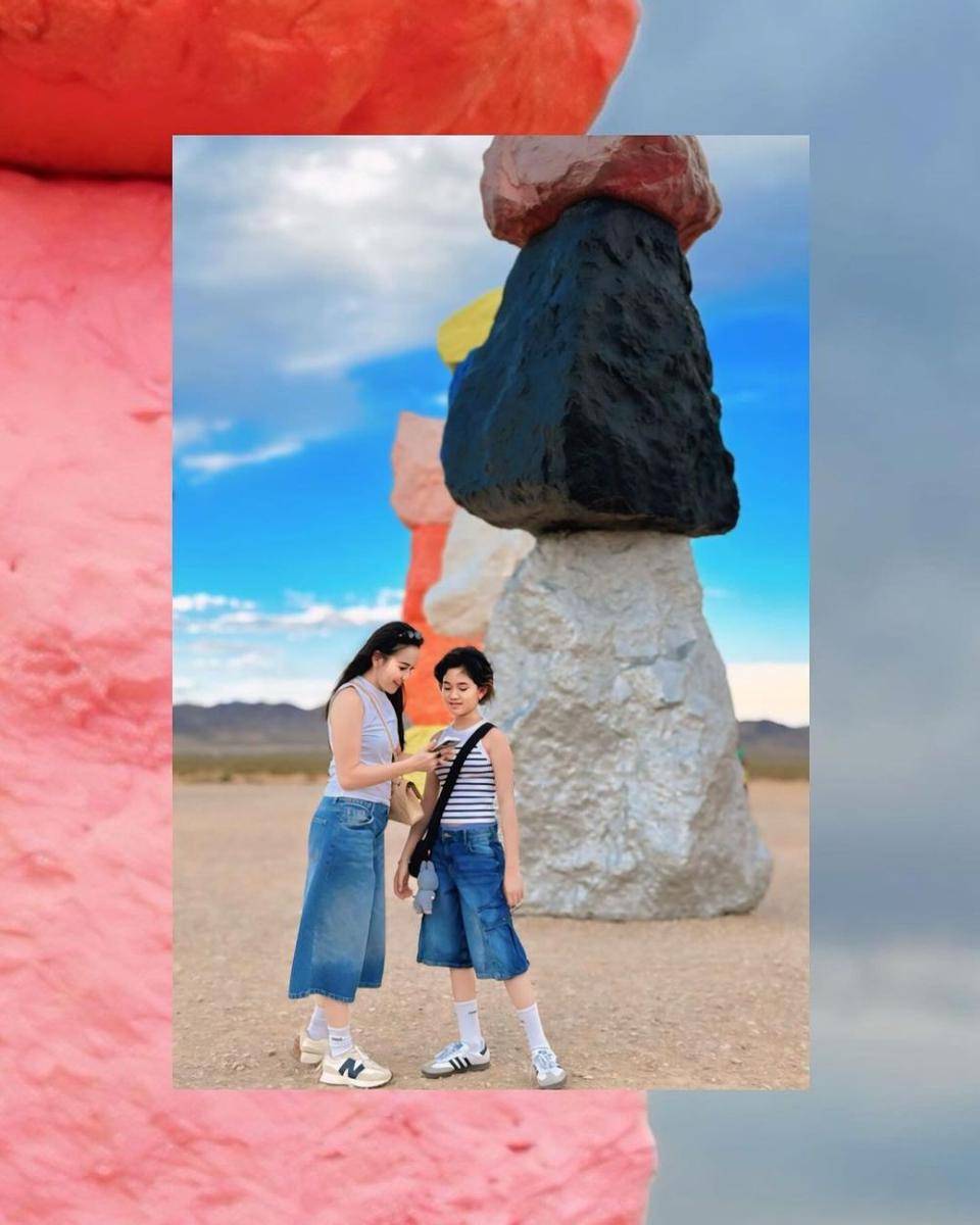 Ayu Ting Ting liburan ke LA (Instagram.com/ayutingting92)