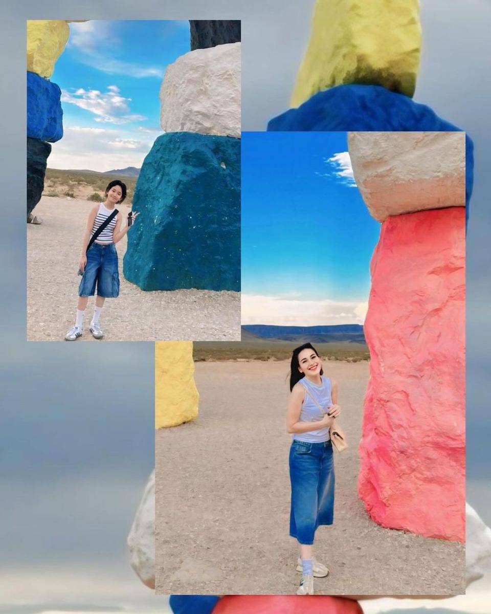 Ayu Ting Ting liburan ke LA (Instagram.com/ayutingting92)