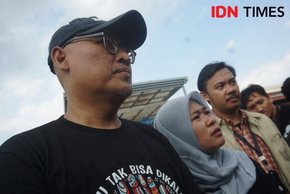 Ketua Koperasi Paguyuban Tri Dharma, Arif Usman. (IDN Times/Tunggul Damarjati)