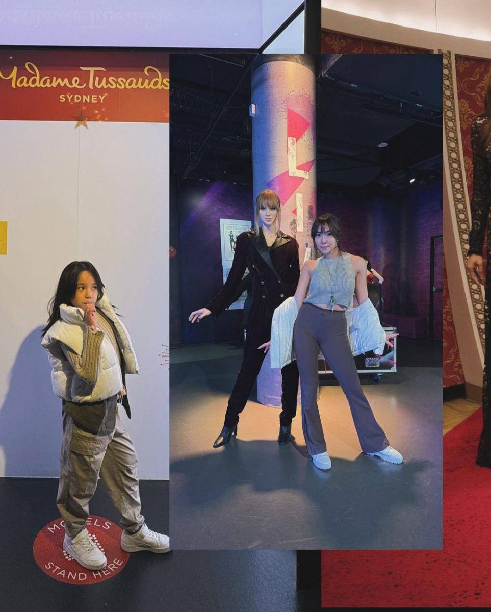 potret Gading, Gisel, dan Gempi di Madame Tussauds, Australia (instagram.com/gisel_la)