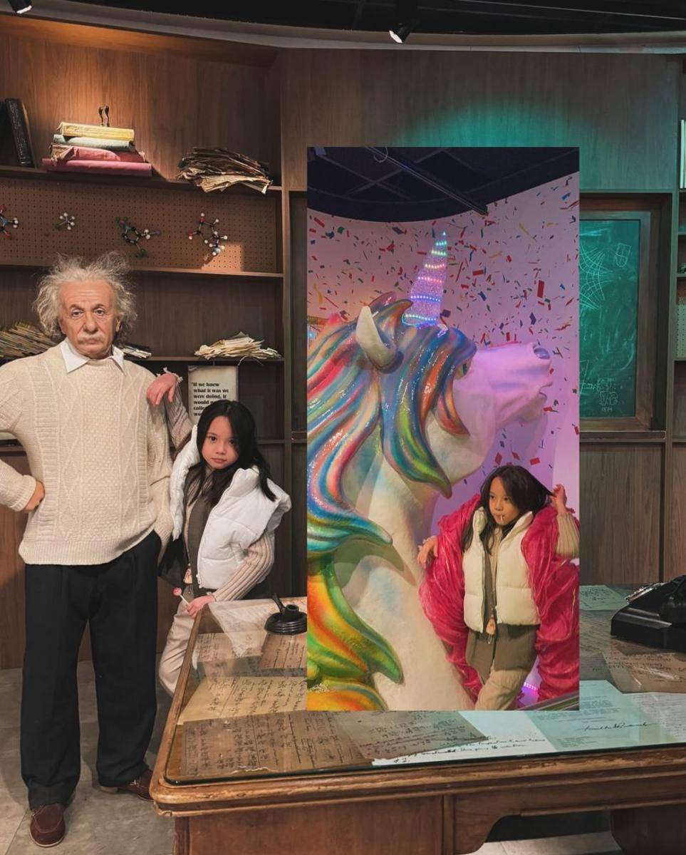 potret Gading, Gisel, dan Gempi di Madame Tussauds, Australia (instagram.com/gisel_la)