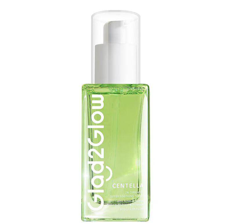 Glad2Glow 2% Centella Ceramide Soothing Acne Cica Toner (watsons.co.id)