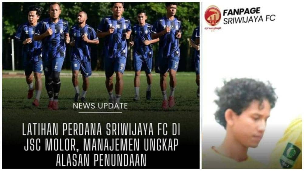 Latihan Perdana Sriwijaya FC Molor karena Pemain Belum Lengkap