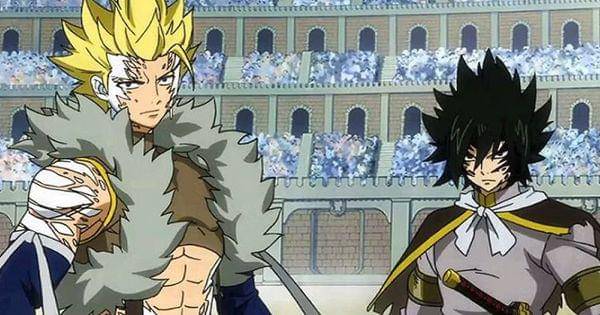 Sting dan Rogue mengaktifkan Dragon Force ( Dok. A-1 Pictures / Fairy Tail)