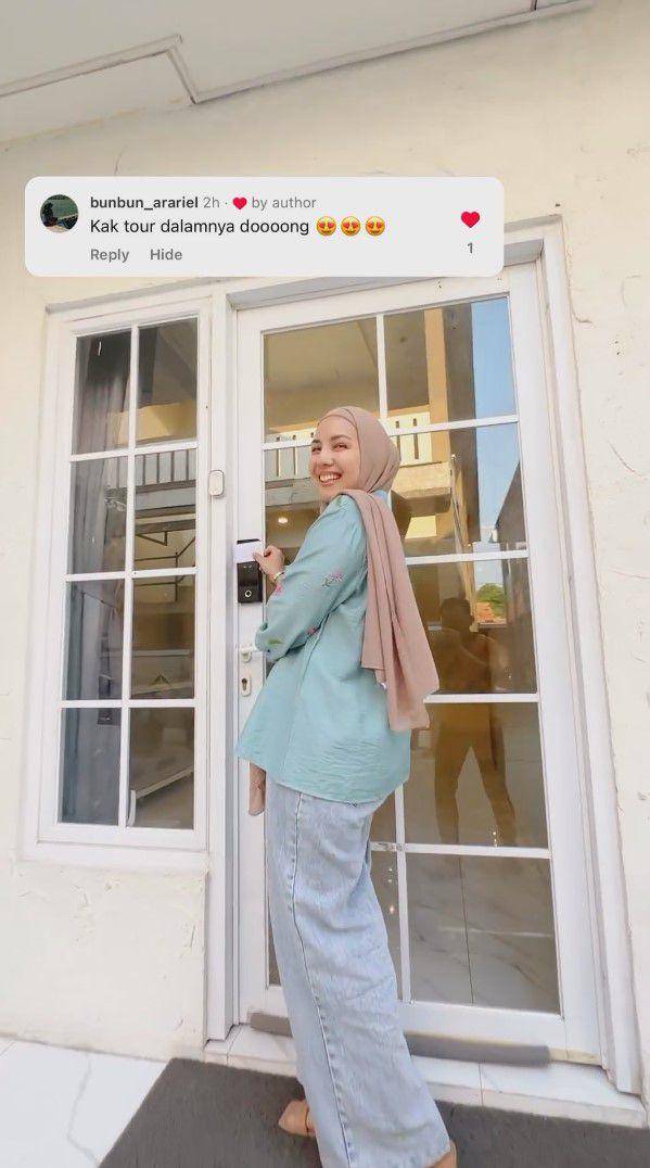 potret kos-kosan baru Tya Ariestya di Karawang (instagram.com/tya_ariestya)