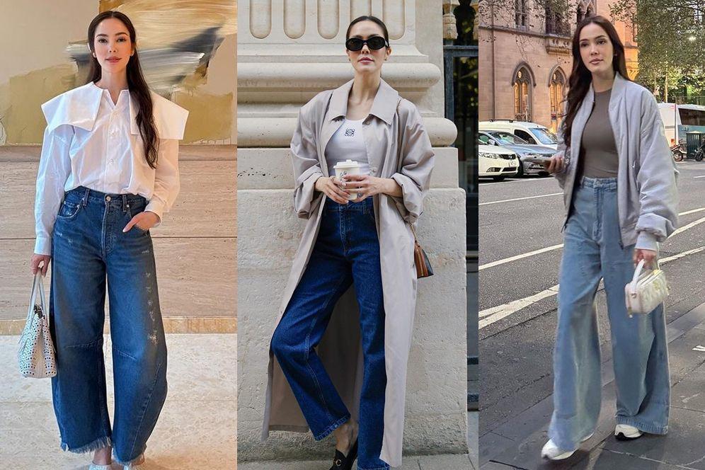 9 Ide Mix and Match Celana Jeans ala Cathy Sharon, Chic Abis!