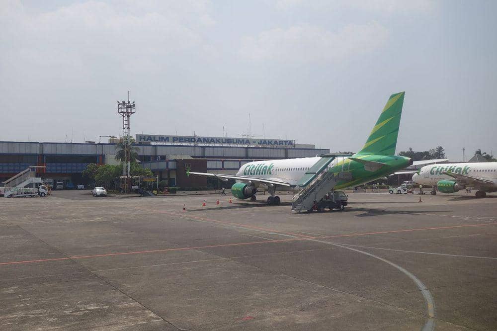 Bandara Halim hingga Husein Sastranegara Ditutup sampai 23.59 WIB