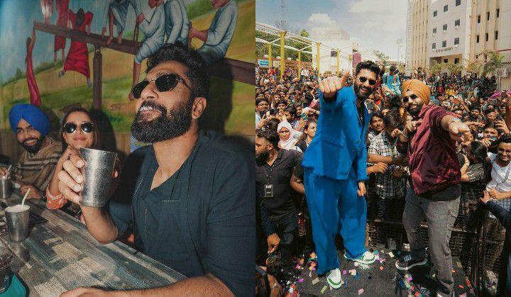 8 Potret Vicky Kaushal Promosi Film Bad Newz di Berbagai Wilayah India