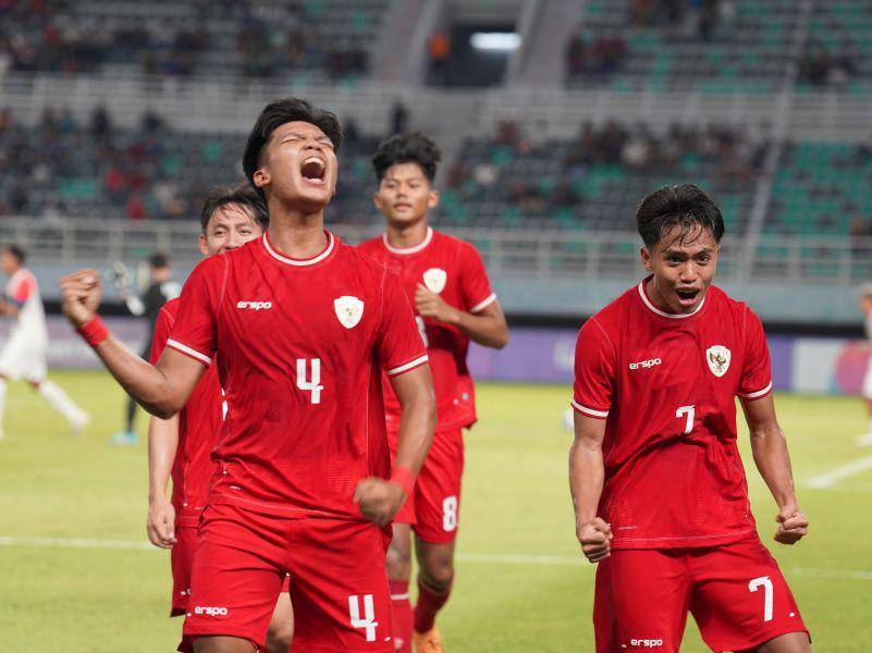 Selebrasi pemain Timnas U-19 di Piala AFF U-19 2024. (Dok. PSSI).