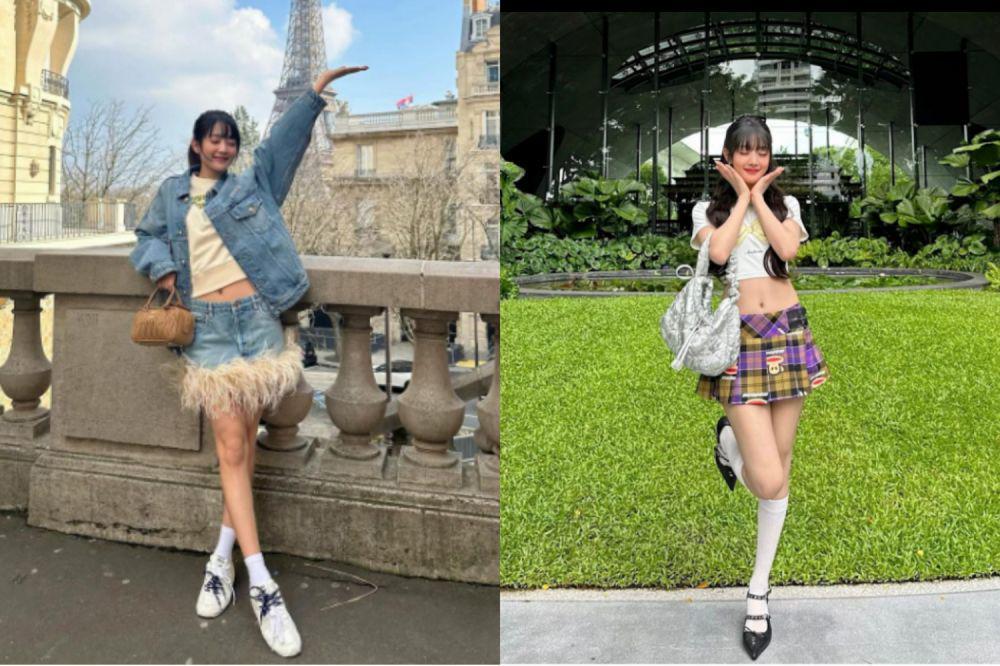 8 Inspirasi Mix and Match Rok Minnie (G)I-DLE yang Stylish