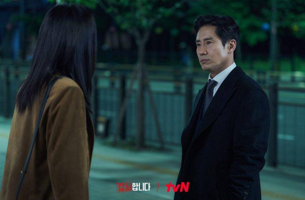 Shin Ha Kyun dan Hong Soo Hyun di The Auditors (instagram.com/tvn_drama)