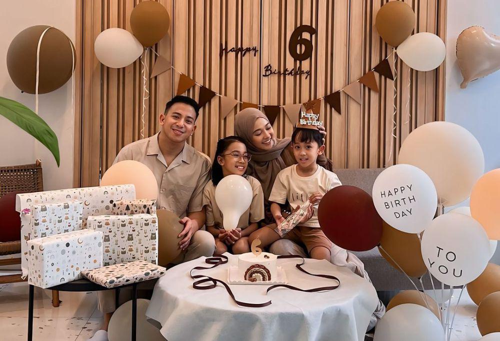 7 Potret Perayaan Ultah Ke-6 Arkan, Anak Kedua Poppy Bunga