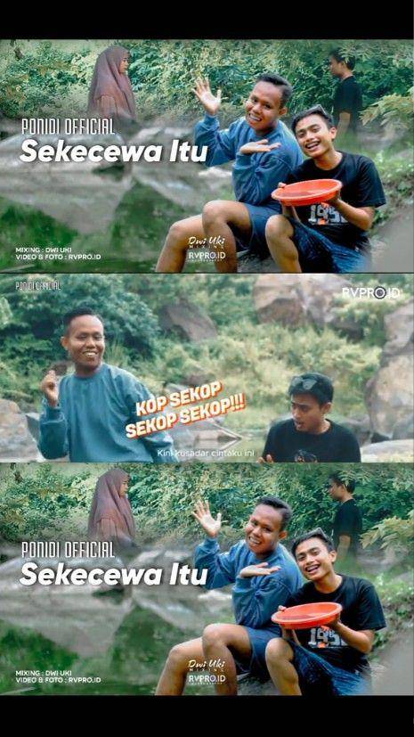Tren viral kop sekop sekop (tiktok.com/@ponidi_official0)