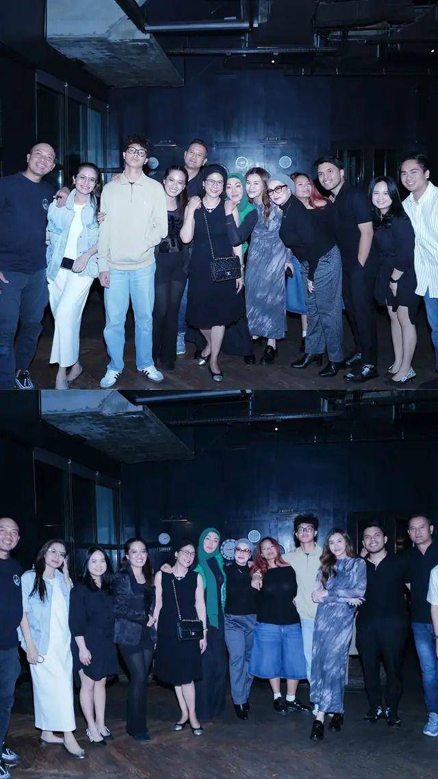 kumpul keluarga Aaliyah Massaid (Instagram.com/angelinasondakh09)
