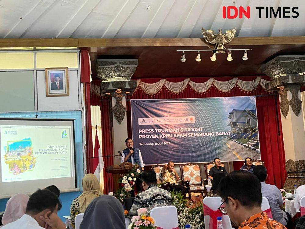 Deputi Direktur III PT Penjaminan Infrastruktur Indonesia (Persero), Muhammad Ridho (IDN Times/Triyan).