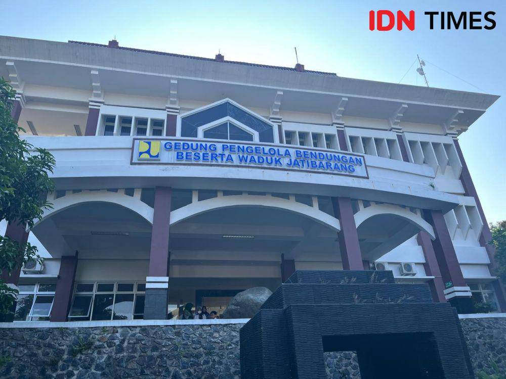 Gedung Pengelola Bendungan Beserta Waduk Jatibarang. (IDN Times/Triyan).