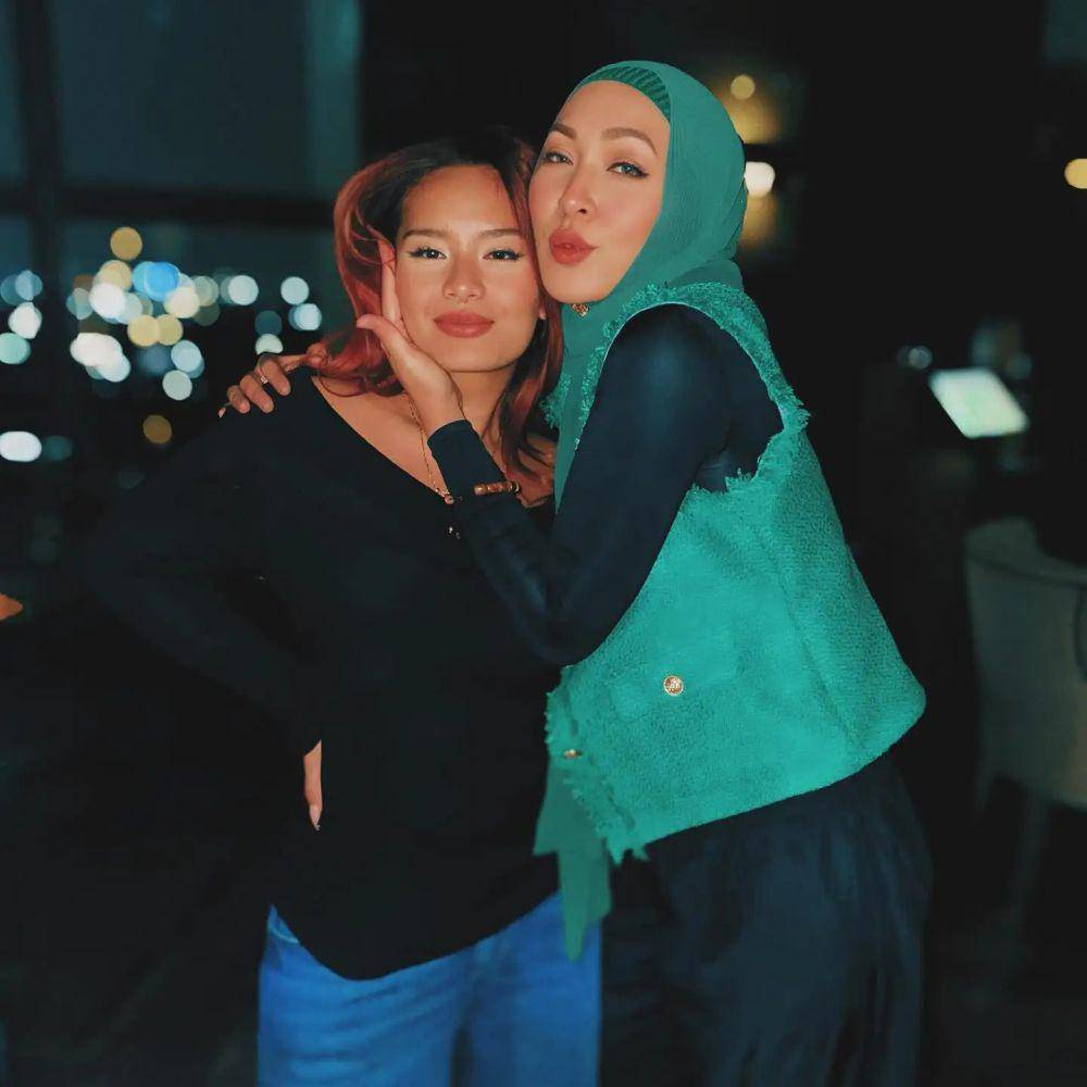 kumpul keluarga Aaliyah Massaid (Instagram.com/angelinasondakh09)