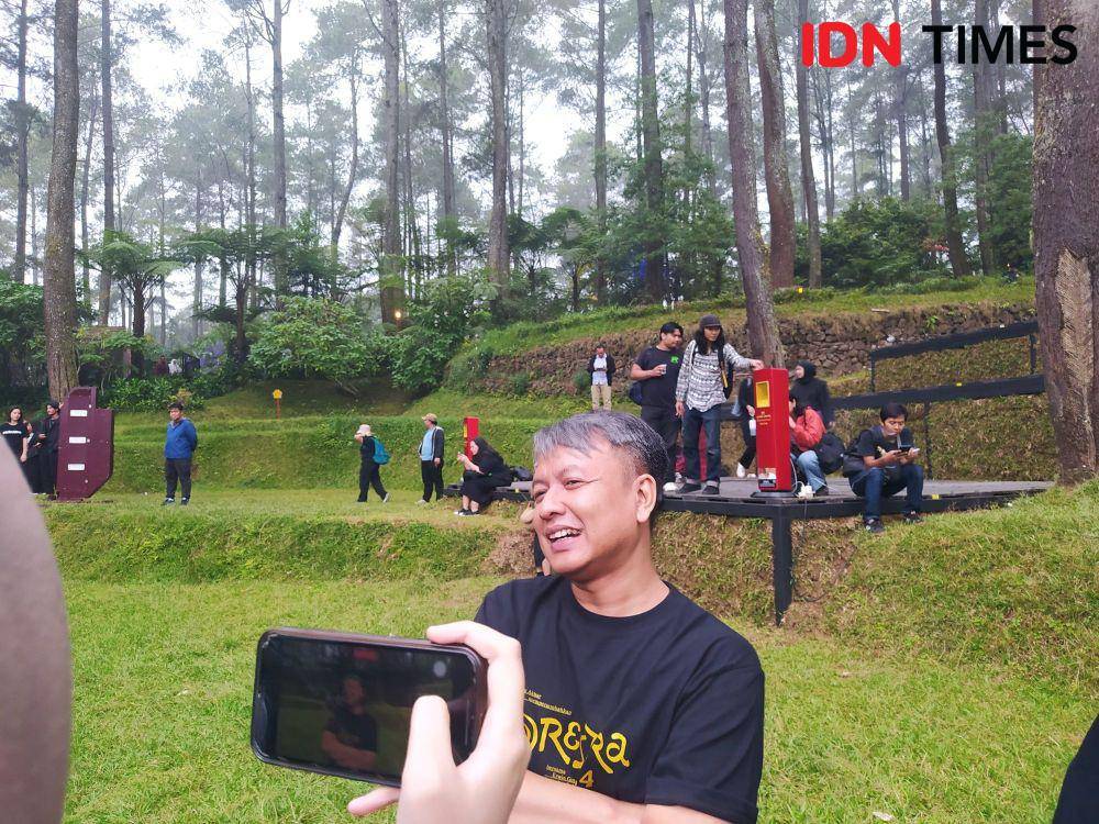 Gitati Efek Rumah Kaca, Cholil. (Rizki/IDN Times)