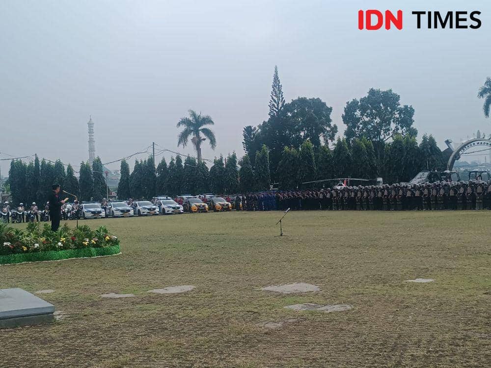 Power On Hand Kapolda Lampung, 1.008 Personel Siaga Amankan Pilkada