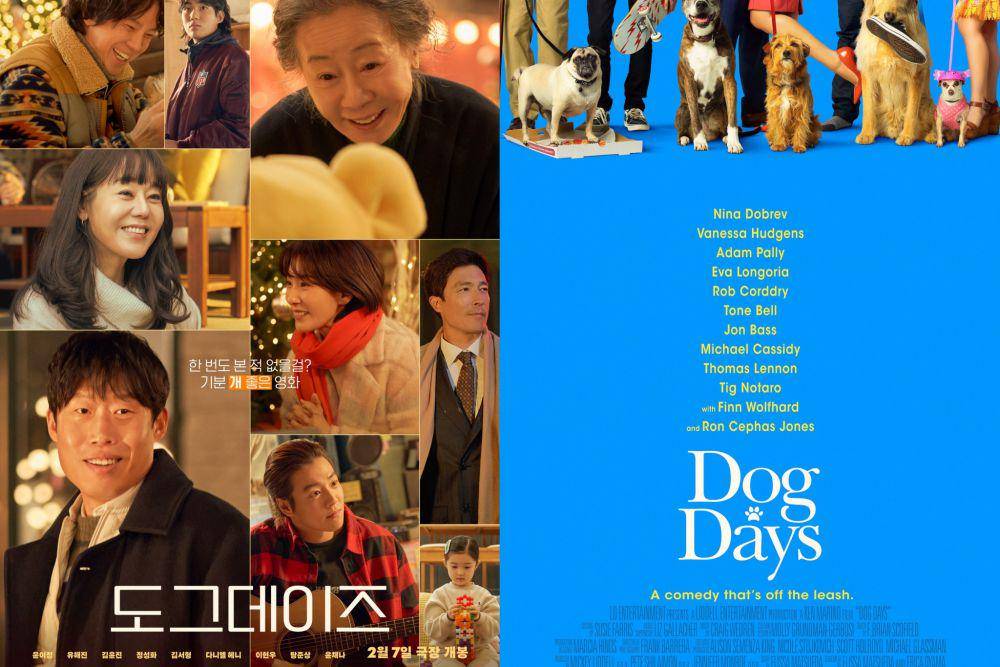 poster film Dog Days (x.com/CJENMMOVIE) | poster film Dog Days (dok. LD Entertainment/Dog Days)