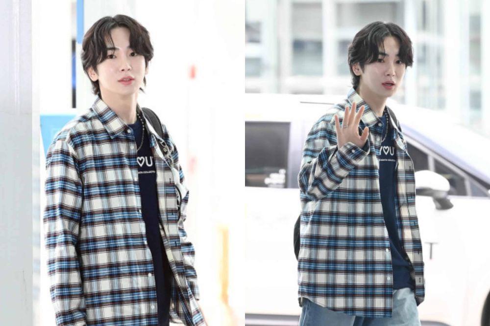 7 Potret Key SHINee Berangkat keJakarta untuk KEYLAND ON : AND ON 2024