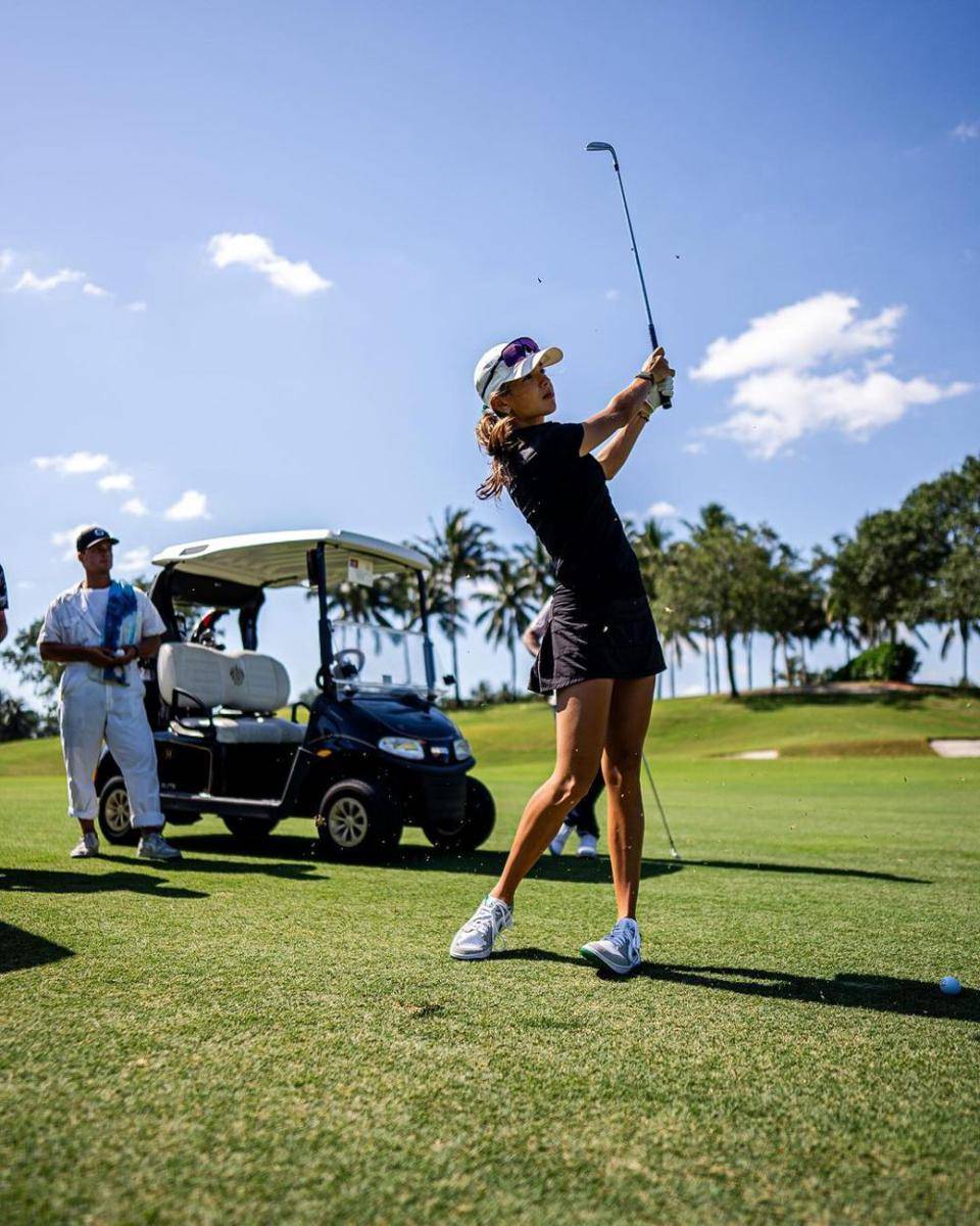 potret Kai Trump, cucu Donald Trump (instagram.com/kaitrumpgolfer)