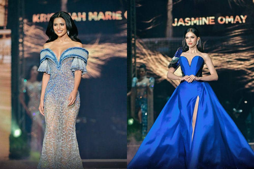 7 Potret Gaun Malam Cantik di Final Miss World Filipina 2024, Elegan!