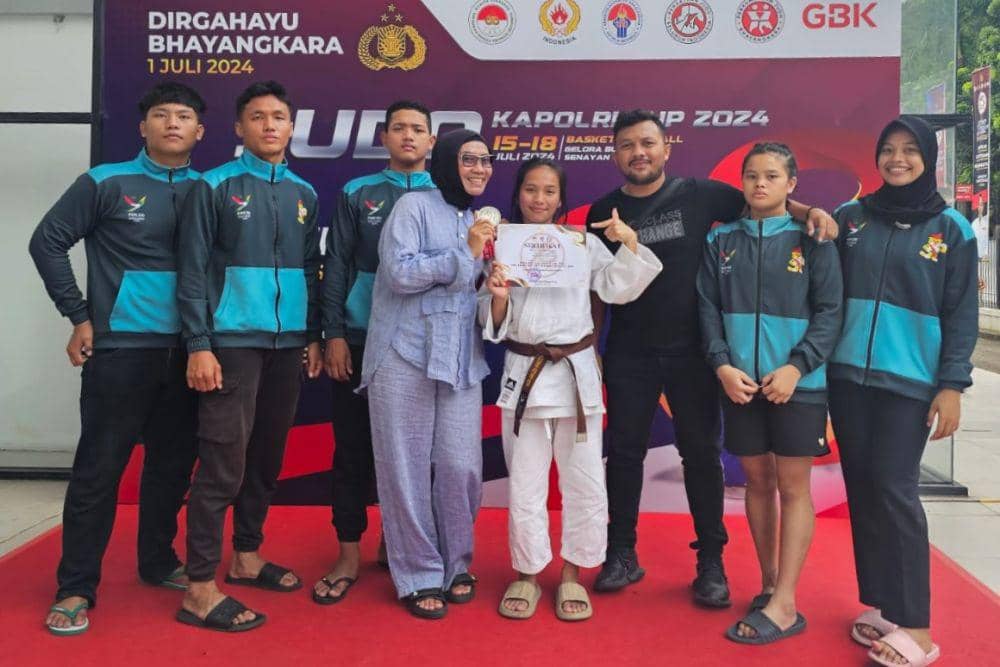 Sumut Bawa Satu Medali Perak dari Kejuaraan Judo Kapolri Cup