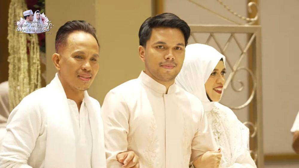 potret keluarga Halilintar di pengajian Thariq-Aaliyah (youtube.com/thariqhalilintar)