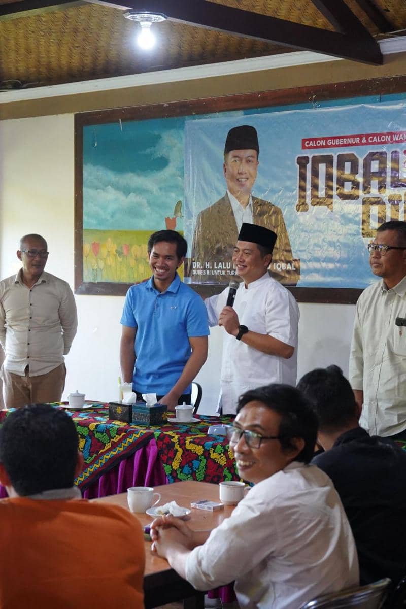Lalu Iqbal Tunjuk Doktor Lulusan AS Menjadi Jubir di Pilgub NTB