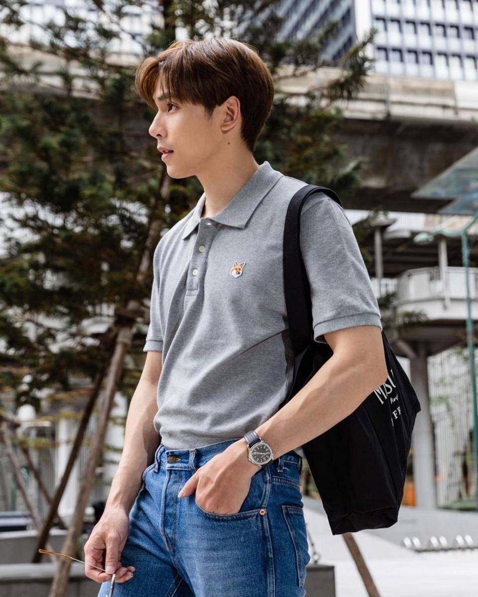 potret outfit kuliah pakai polo shirt ala Jes Jespipat (instagram.com/jesjpp)