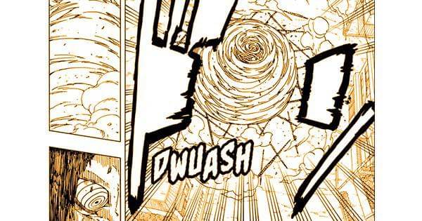 Rasengan Uzuhiko berkekuatan penuh ( Dok. Shueisha / Boruto: TBV )