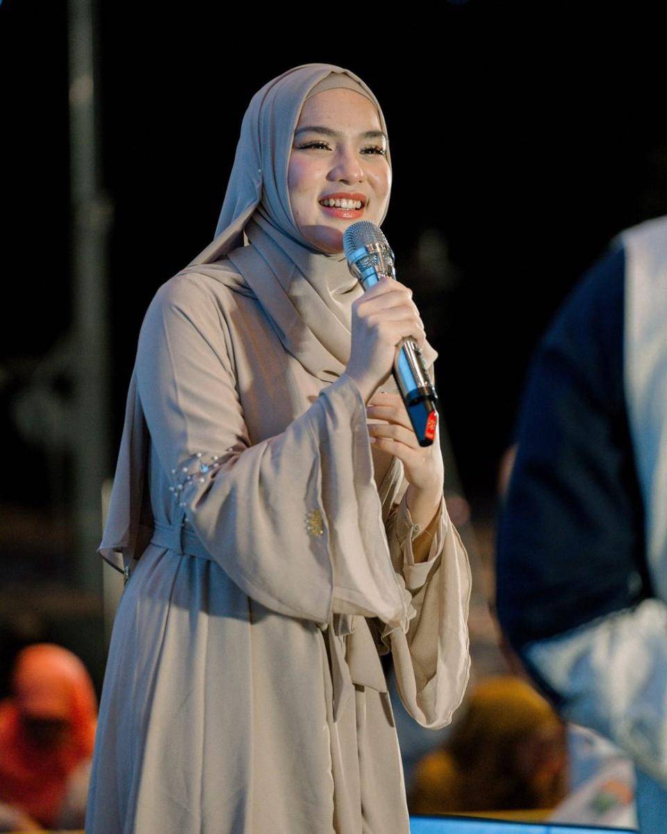 potret Devina Karamoy (instagram.com/ayah_amanah)