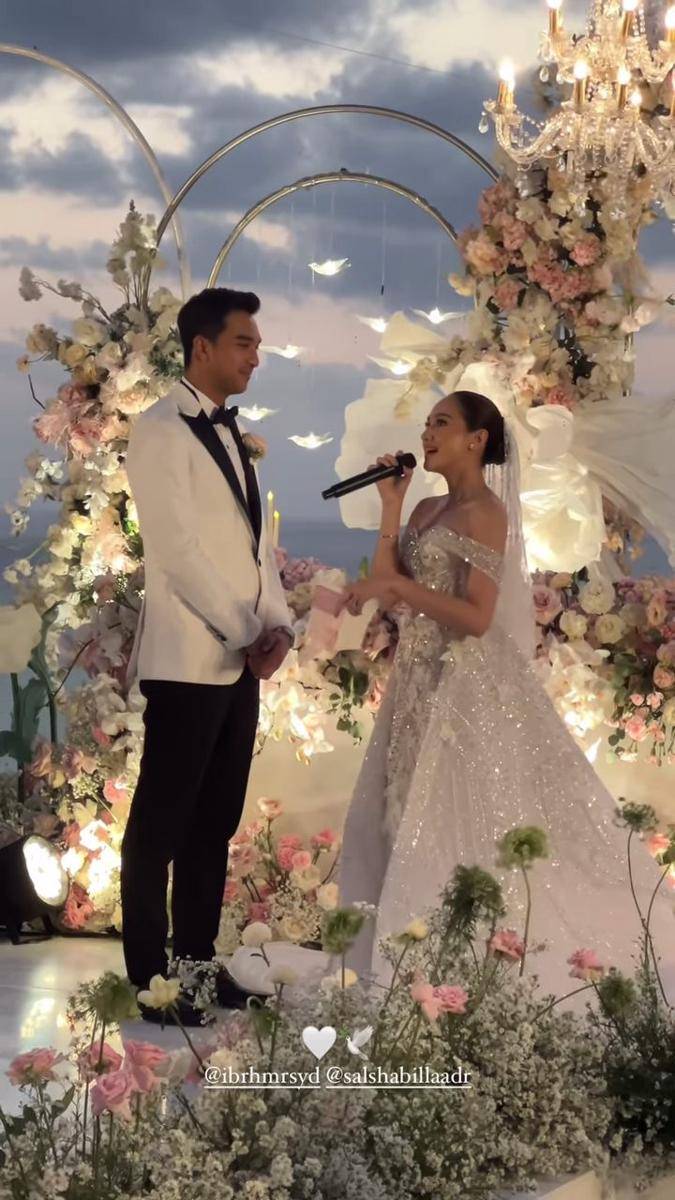 potret resepsi Salshabilla Adriani di Bali (instagram.com/jejesoekarno)