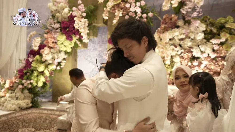 potret keluarga Halilintar di pengajian Thariq-Aaliyah (youtube.com/thariqhalilintar)