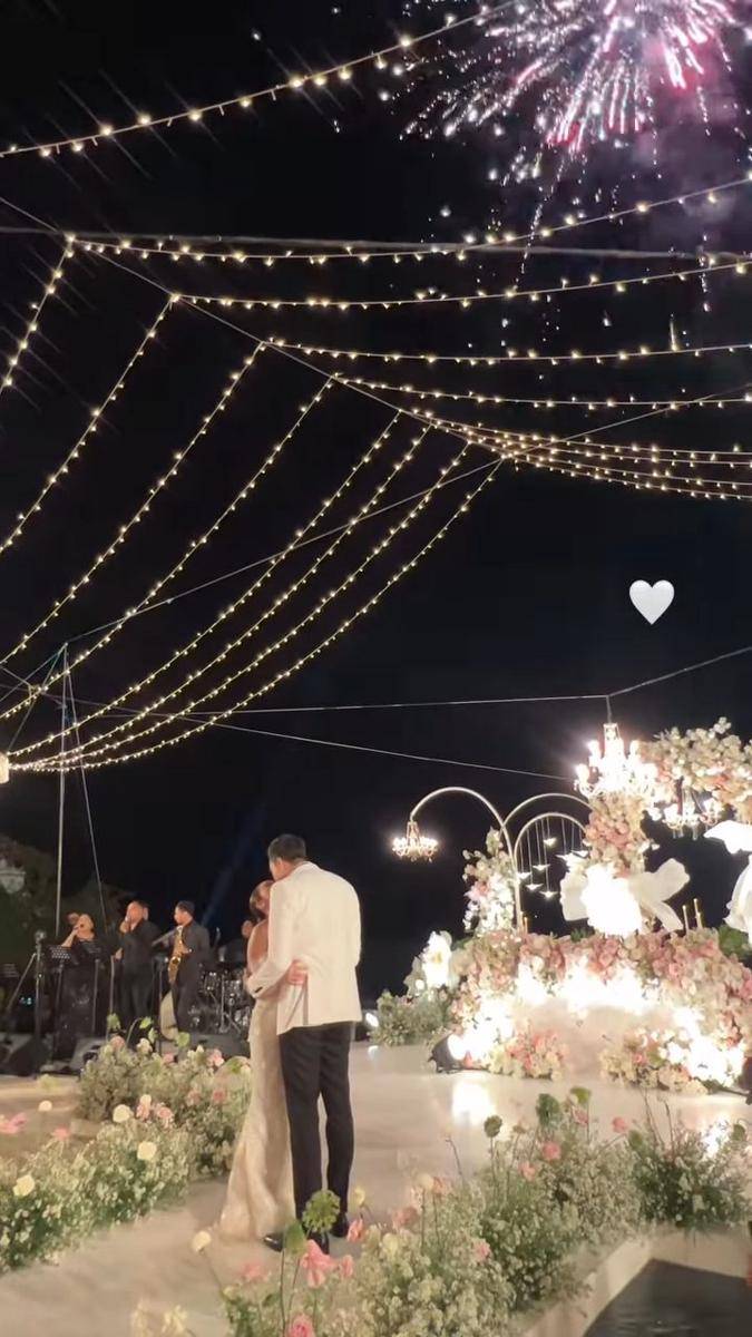potret resepsi Salshabilla Adriani di Bali (instagram.com/megandomani1410)