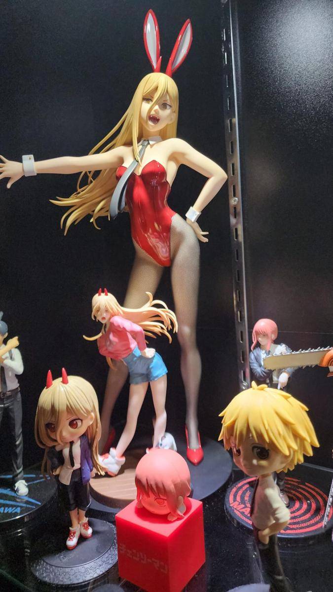potret koleksi figur aksi Chainsaw Man (reddit.com/user/Slimchicker)