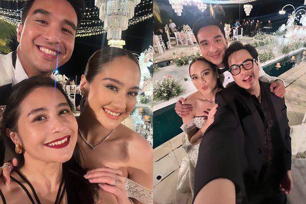 potret tamu artis di resepsi pernikahan Salshabilla Adriani (instagram.com/prillylatuconsina96 | instagram.com/jejesoekarno)